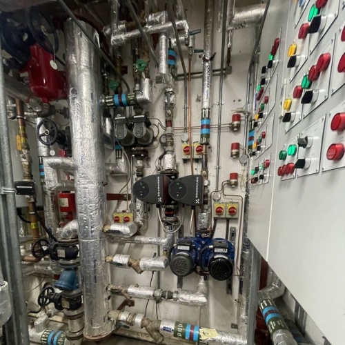 Commercial gas work
